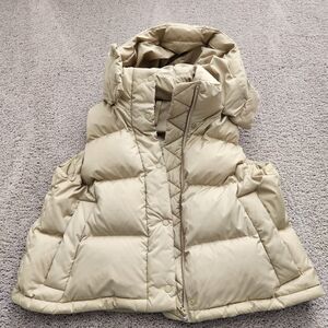 Lululemon Sz12 Wunder Puff Cropped Vest Trench Color